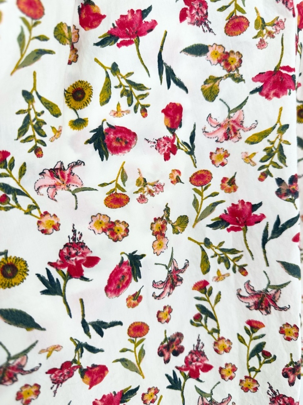 J. Crew Smocked puff-sleeve dress in vintage floral - Picture 10 of 12